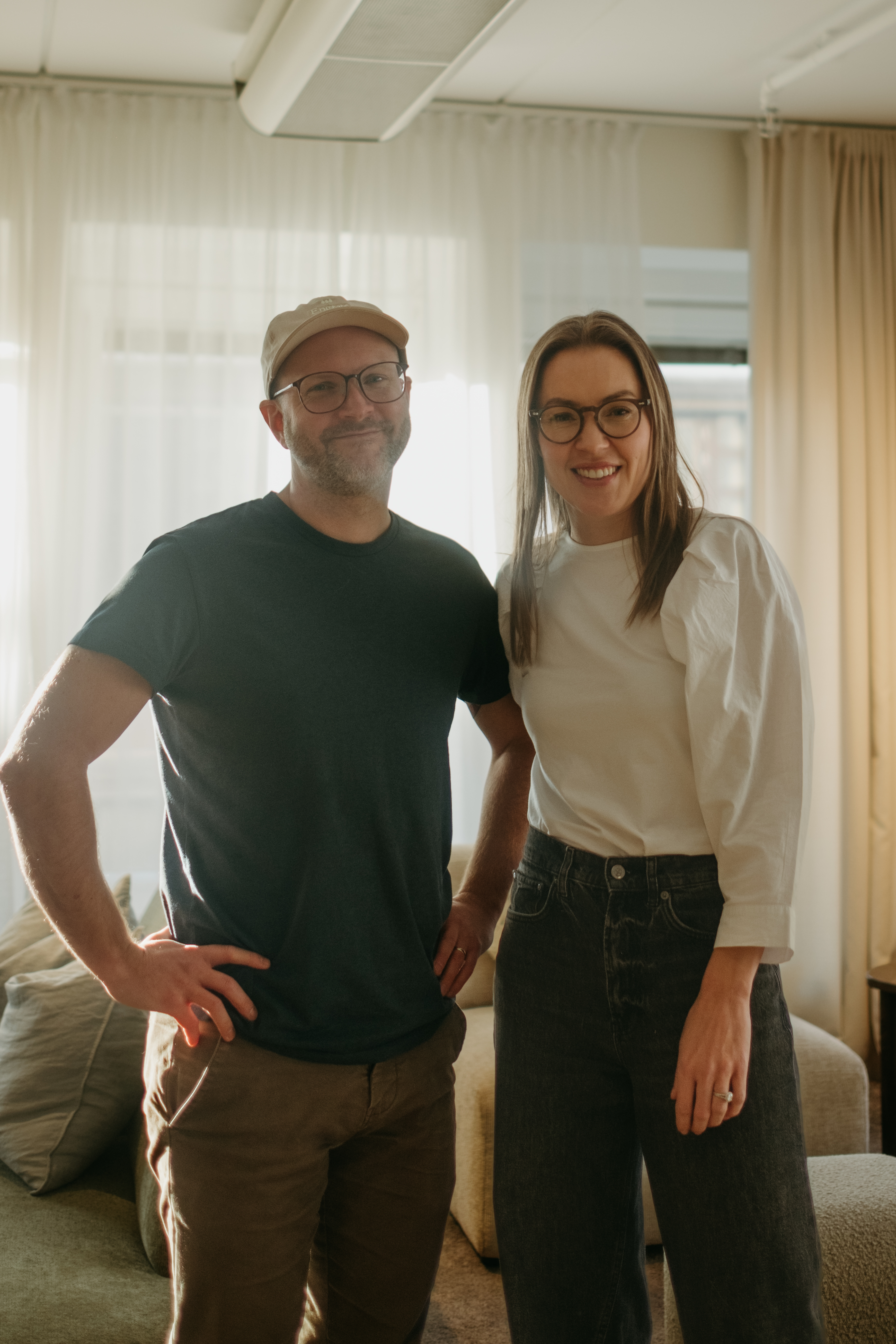 Anna Engman and Richard Eklund, co-founders of Engrate